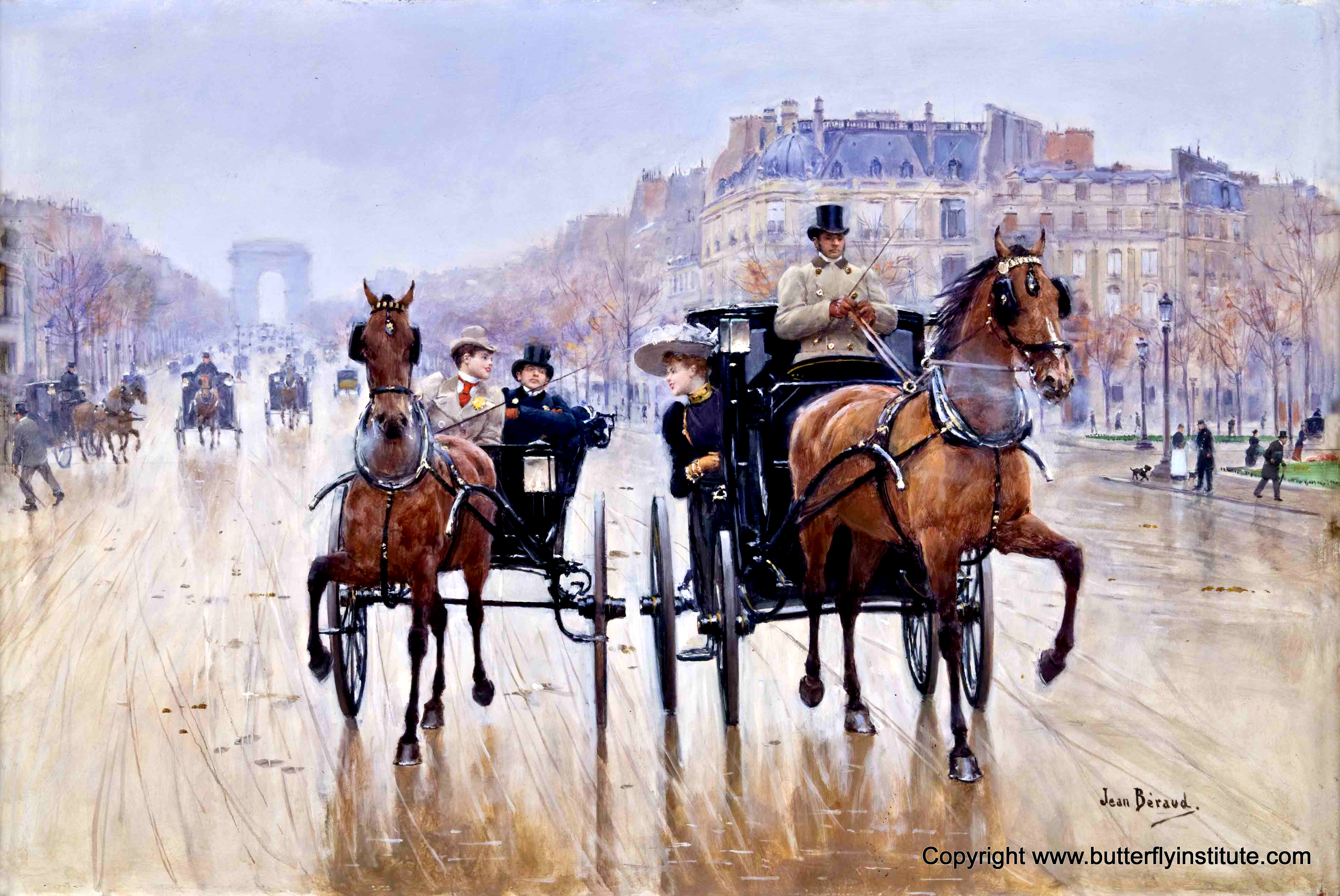 Jean Beraud - Butterfly Institute Fine Art Butterfly Institute Fine Art